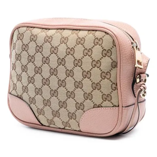Pre-owned Canvas Crossbody Bag - Gucci Vintage - Modalova