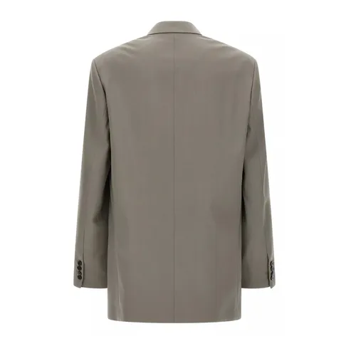 Stylish Bishop Jacket in Black - Dries Van Noten - Modalova