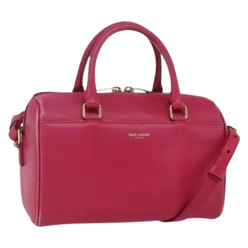 Pre-owned Leather Handbag - Saint Laurent Vintage - Modalova