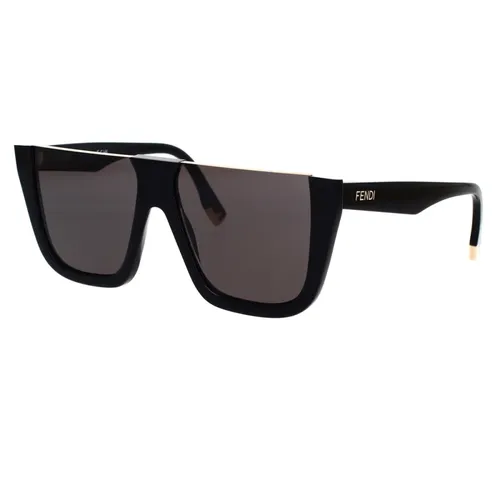 Irregular Glamour Sunglasses - Fendi - Modalova