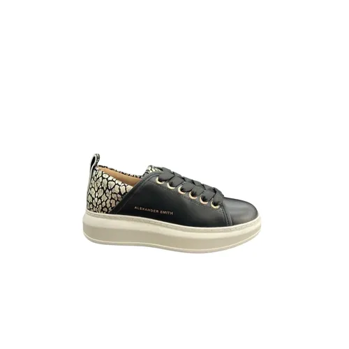 Polyester Sneakers, Leather Composition, Style E1D - Alexander Smith - Modalova