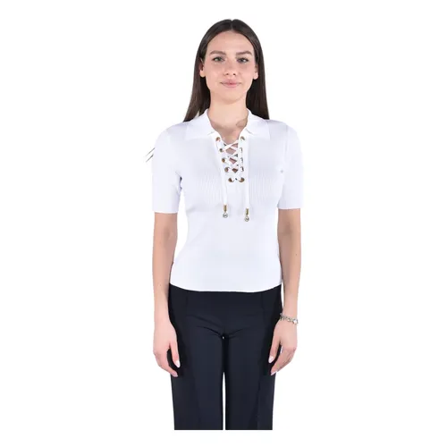 Ribbed Lace Polo - Michael Kors - Modalova