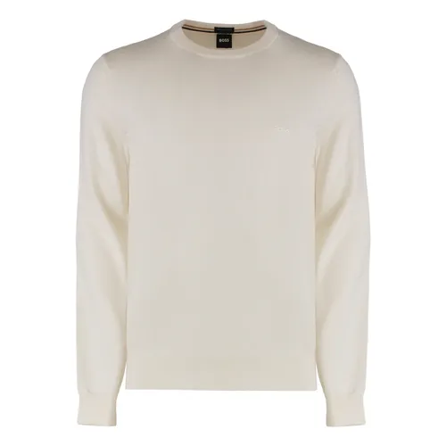 Virgin wool crew-neck sweater - Hugo - Modalova