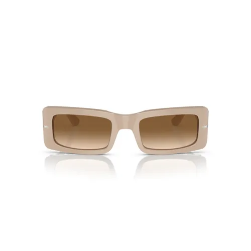 Modern Rectangular Sunglasses with Iconic Arrow Design - Persol - Modalova