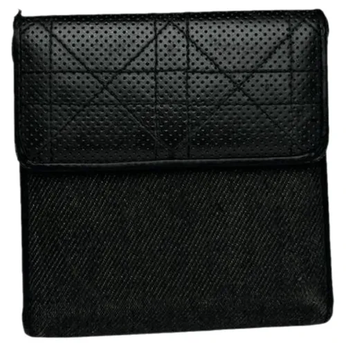 Pre-owned Leather Wallet - Dior Vintage - Modalova