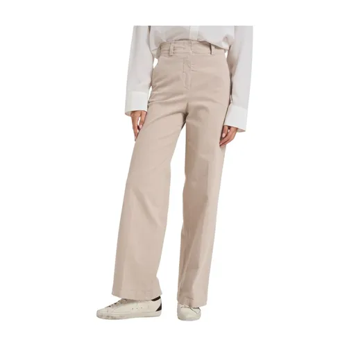 Trousers > Wide Trousers - - Peserico - Modalova