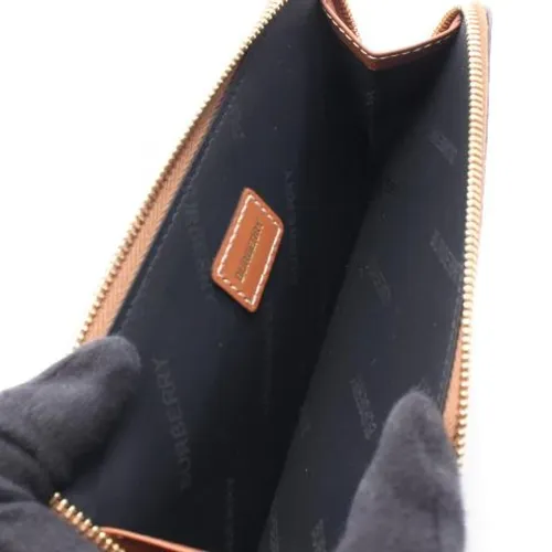 Pre-owned Leather Wallet - Burberry Vintage - Modalova