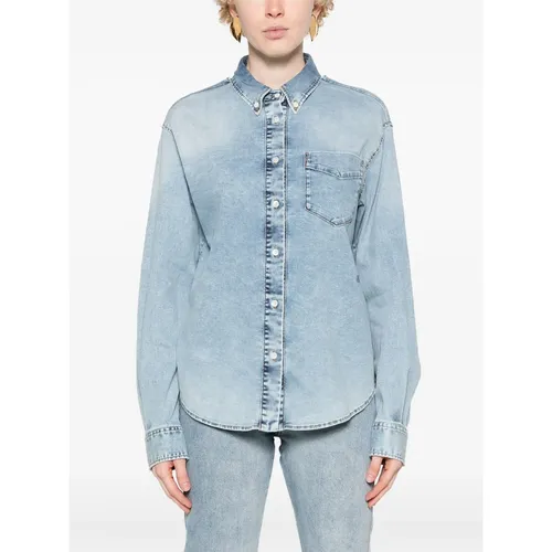 Denim Shirt with Elastan - Jacob Cohën - Modalova