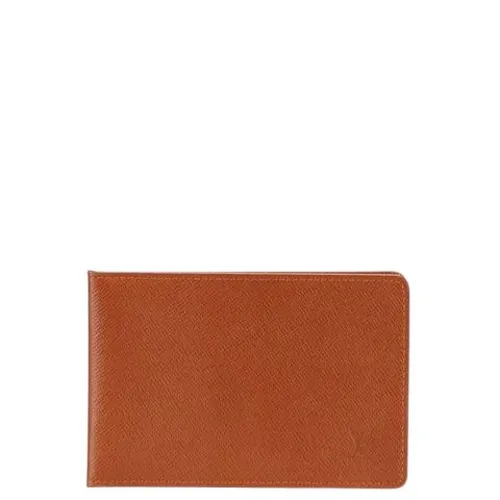 Pre-owned Leather Wallet - Louis Vuitton Vintage - Modalova