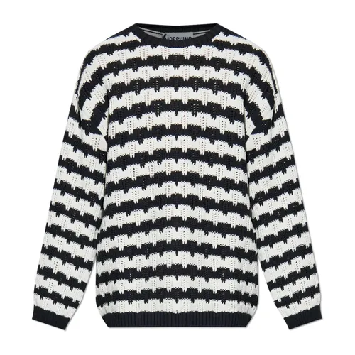 Knitwear > Round-neck Knitwear - - Moschino - Modalova