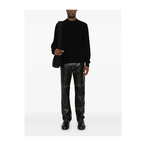 Black 4G Pattern Crew Neck Sweater - Givenchy - Modalova