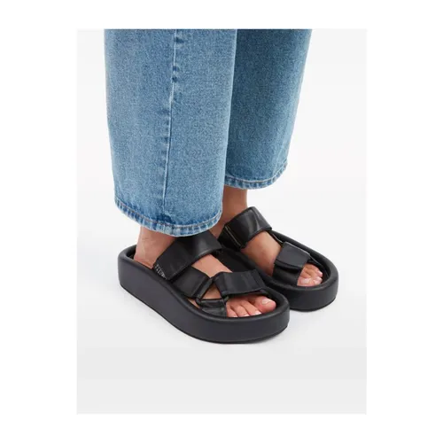 White Slip-On Platform Sandals - MM6 Maison Margiela - Modalova