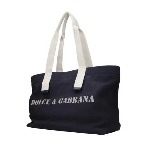 Fabric Shoulder Bag - Dolce & Gabbana - Modalova