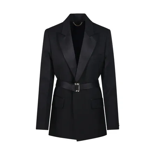 Belted Tailored Jacket - Victoria Beckham - Modalova