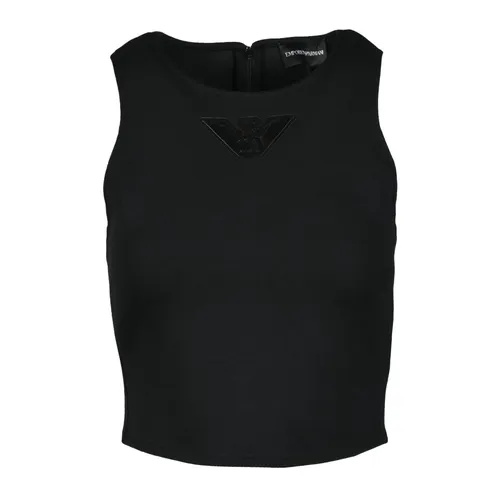 Tops > Sleeveless Tops - - Emporio Armani - Modalova