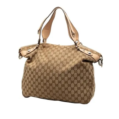 Pre-owned Canvas Handbag - Gucci Vintage - Modalova