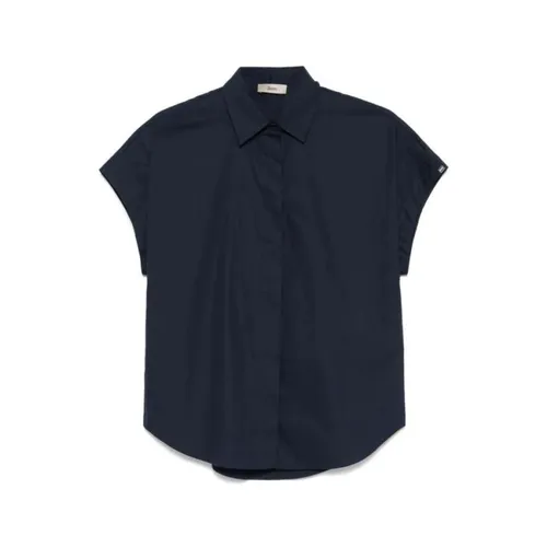 Monogram Parachute Cotton Shirt - Herno - Modalova