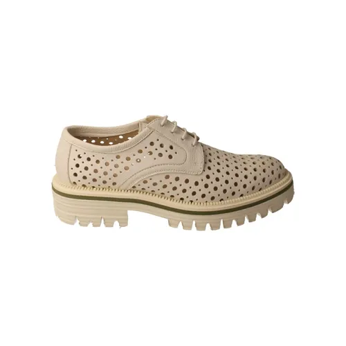 Zapato mujer Calce blanco - Calce - Modalova