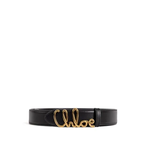 Iconic Leather Belt - Chloé - Modalova