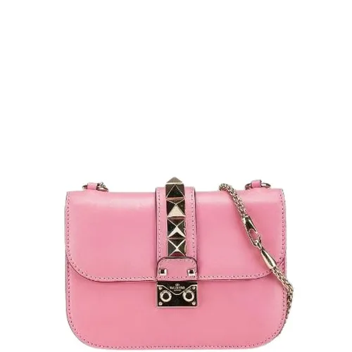 Pre-owned Leather Shoulder Bag - Valentino Vintage - Modalova