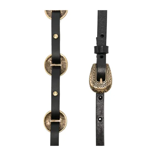 Thin Calf Leather Belt - Pinko - Modalova