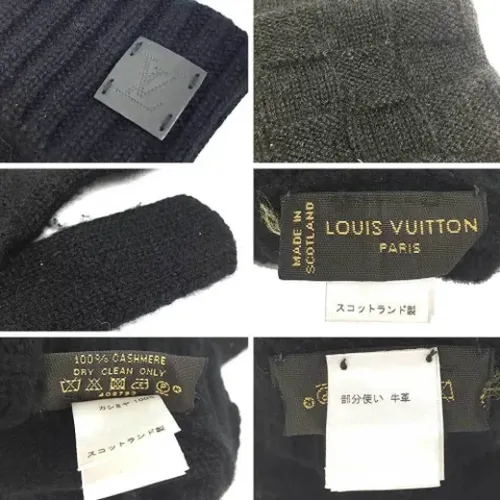Pre-owned Cashmere Gloves - Louis Vuitton Vintage - Modalova