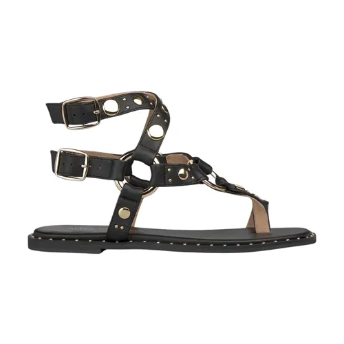 Sandal With Studs - Alma EN Pena - Modalova
