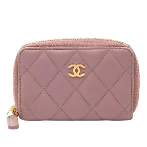 Pre-owned Leather Wallet - Chanel Vintage - Modalova