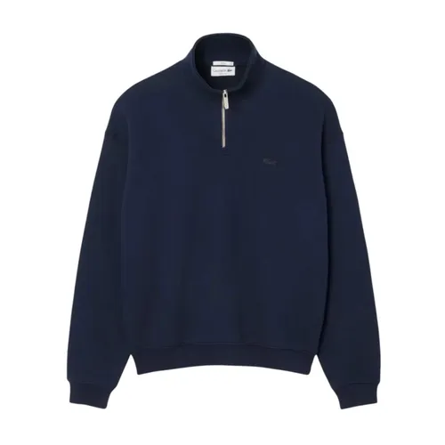 Minimalist Zip-Up Sweatshirt - Lacoste - Modalova