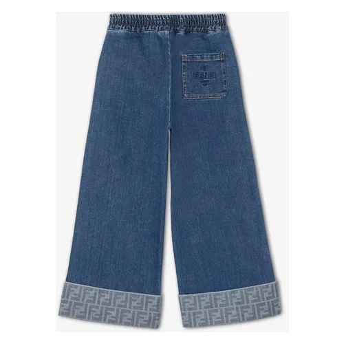 Pantalone Denim - Fendi - Modalova