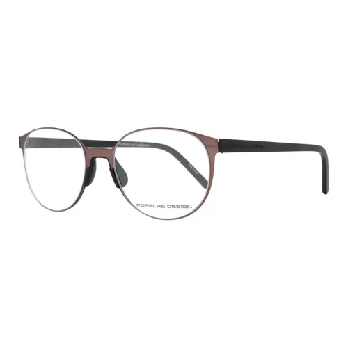 Burgundy Round Metal Optical Frames - Porsche Design - Modalova