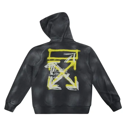 Felpa con Zip - Off White - Modalova