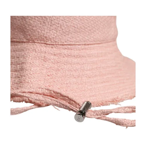 Pink Cotton Bucket Hat - Dolce & Gabbana - Modalova