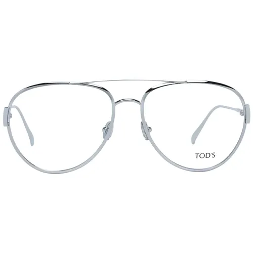 Silver Aviator Women's Optical Frames - Tod's - Modalova