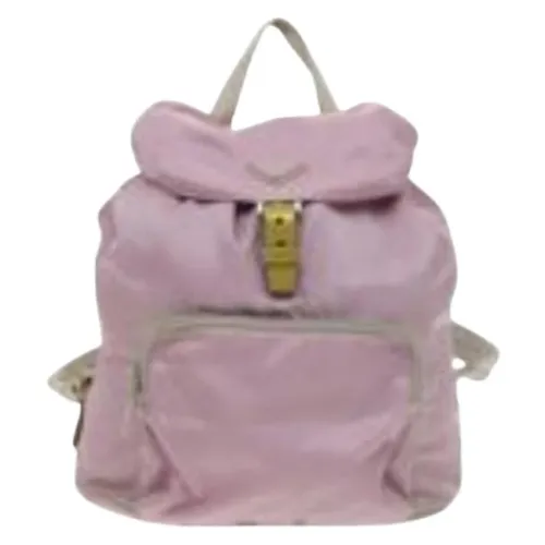 Pre-owned Nylon Backpack - Prada Vintage - Modalova