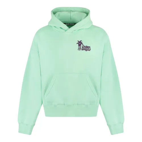 Cotton Hoodie - Palm Angels - Modalova
