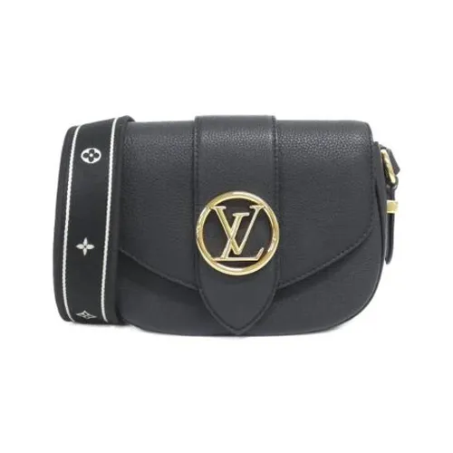 Pre-owned Pont 9 Soft Calf Shoulder Bag - Louis Vuitton Vintage - Modalova