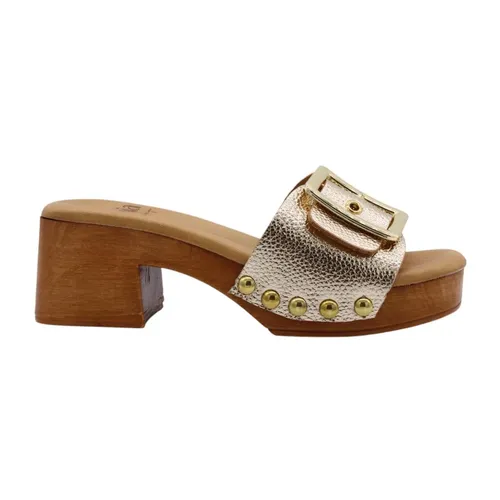 Wooden Clogs Hobart Style - E mia - Modalova