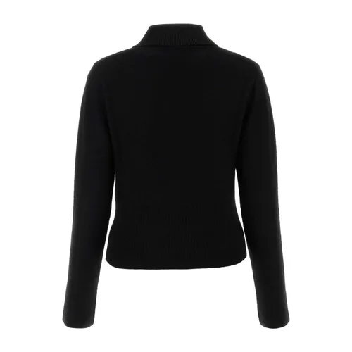 Black Wool Blend Turtleneck - Jil Sander - Modalova
