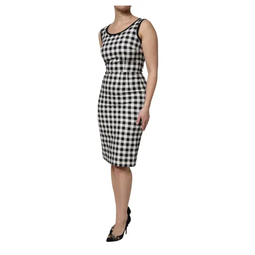 Check Sheath Dress - Dolce & Gabbana - Modalova