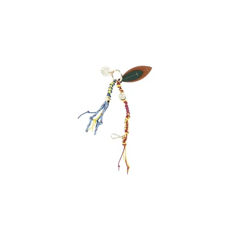 Leaf Charm Keyring - Cuba Lab - Modalova