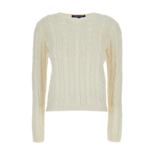 Cable Knit Crewneck Pullover - Ralph Lauren - Modalova
