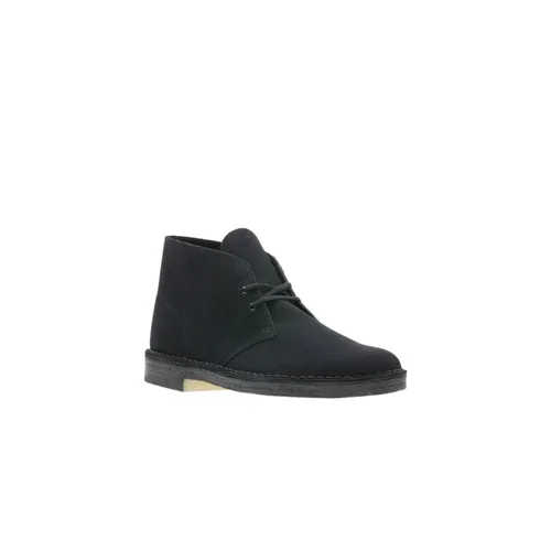 Desert Black Lace-Up Boots - Clarks - Modalova