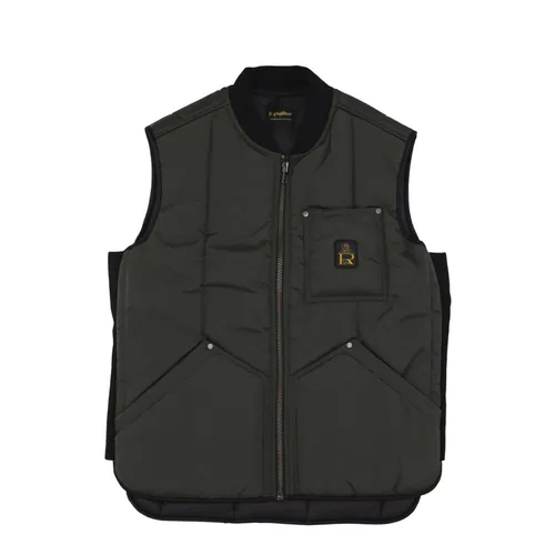 Chaleco sin mangas verde bosque con cremallera - RefrigiWear - Modalova