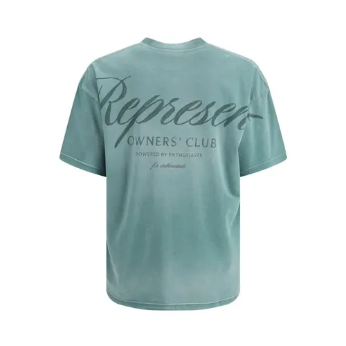 Cotton Crew Neck T-Shirt - Represent - Modalova