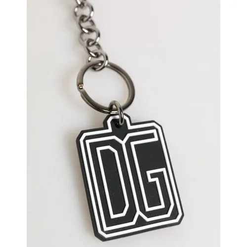 Rubber Logo Keyring - Dolce & Gabbana - Modalova