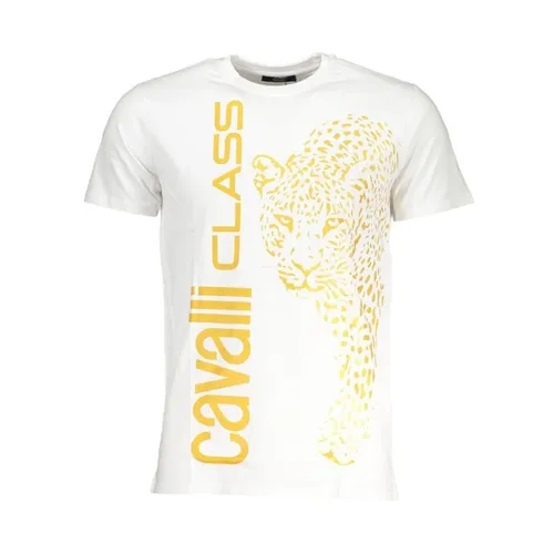 Leopard Print T-Shirt - Cavalli Class - Modalova