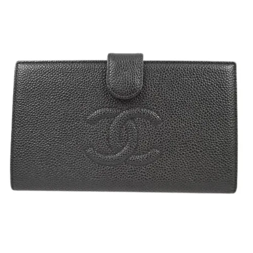 Pre-owned Leather Wallet - Chanel Vintage - Modalova