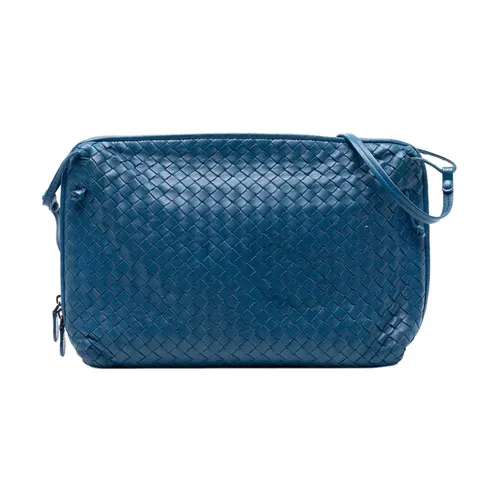 Pre-owned Woven Leather Bag - Bottega Veneta Vintage - Modalova