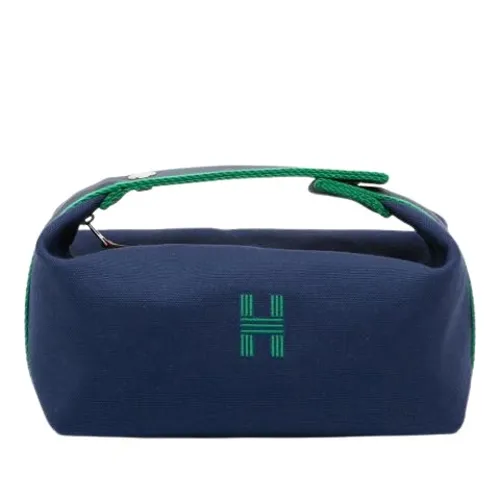 Pre-owned Canvas Pouch - Hermès Vintage - Modalova